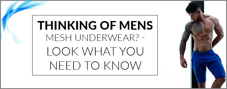  Mesh Underwear Men
