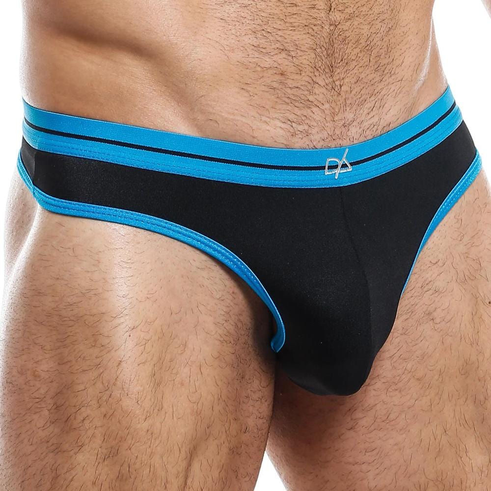 Aqua Y-Back Thong by NDS WEAR - Premium Men's Underwear in Blue Atoll