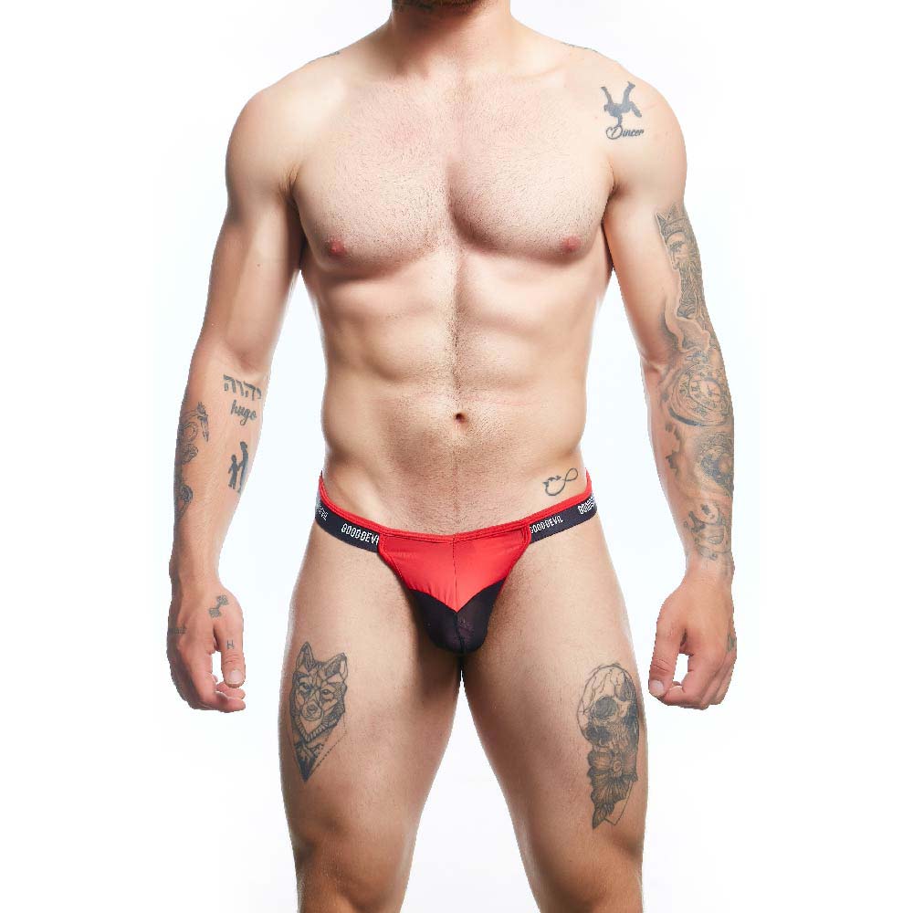 Good Devil Translucent elastic Thong for men GDK073