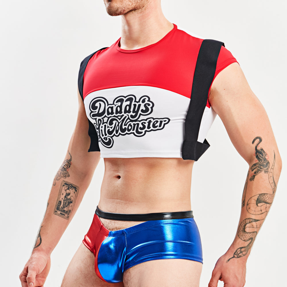 Miami Jock Harley Queen Men's Sexy Halloween Costume and Suite MJT011