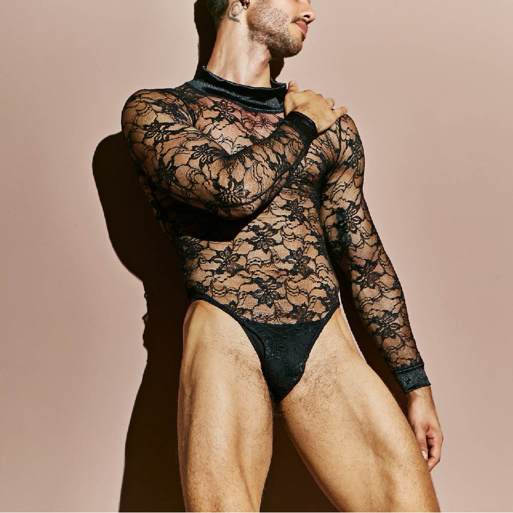 Secret Male Men's Lingerie Sexy Bodysuit  SMV008