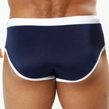 Cover Male CM0706  Red Navy Swim Brief