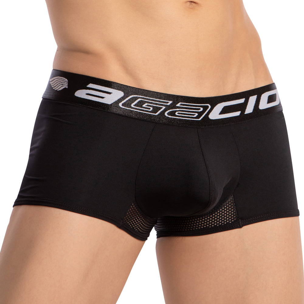 Male Power Sms-011 Sheer Prints Seamless Short Splatter –   - Men's Underwear and Swimwear