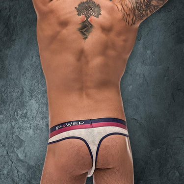 Male Power 237246 French Terry Cutout Thong